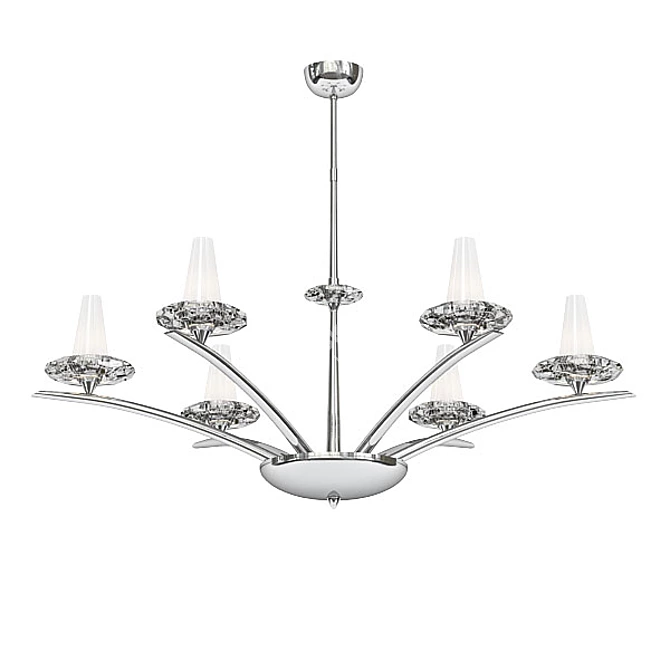 Modern Chandelier Collection: Dubai, La Plata, Monaco, Venice 3D model image 5