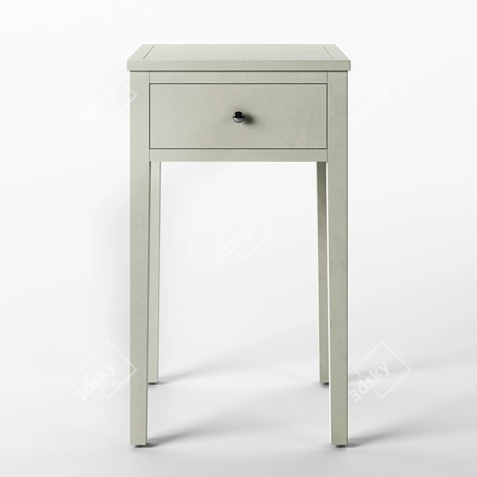 SAFAVIEH Abel End Table | Classic Design | 43x35x74 3D model image 1