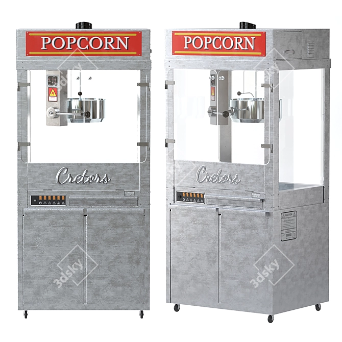 Cretors Mach 5 Popcorn Maker 3D model image 1