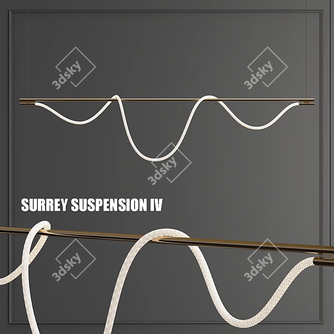 SURREY_SUSPENSION_IV: High-Performance Suspension Upgrade 3D model image 1