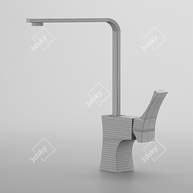 BenYehuda Modern Rotatable Faucet 3D model image 3