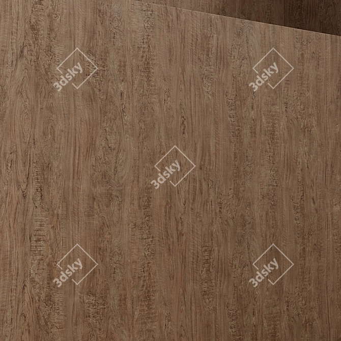 Seamless Wood Material Set 3D model image 2