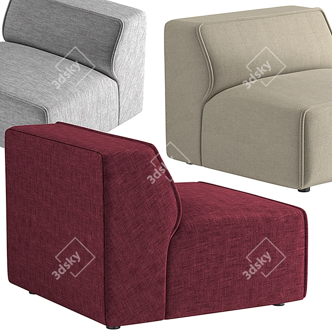 Carmo Chair: Sleek and Stylish 3D model image 2