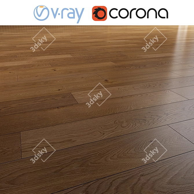 FloorX 43: Superior Flooring Solution 3D model image 1