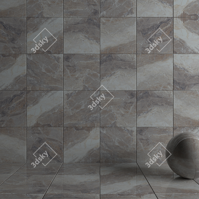 Alpin Classico Wall Tiles Set 3D model image 3