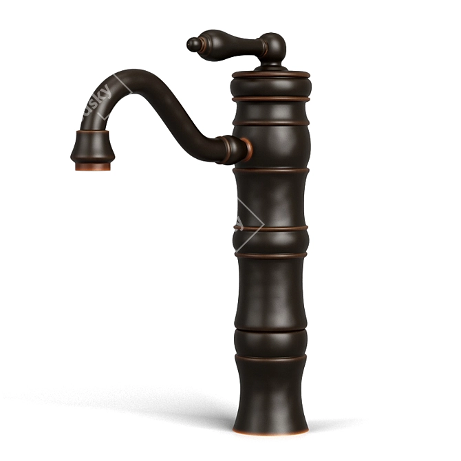 Modern Faucet Mixer 3D model image 2