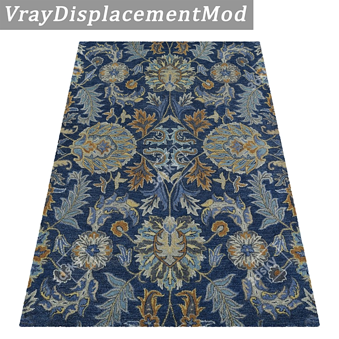 Luxury Carpet Set: High Quality Textures 3D model image 3