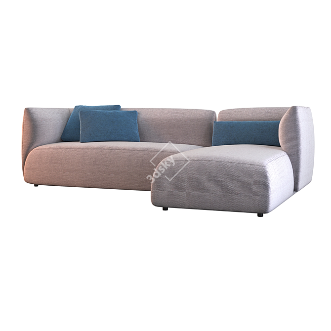 Cozy MDM Italia Sofa 3D model image 3