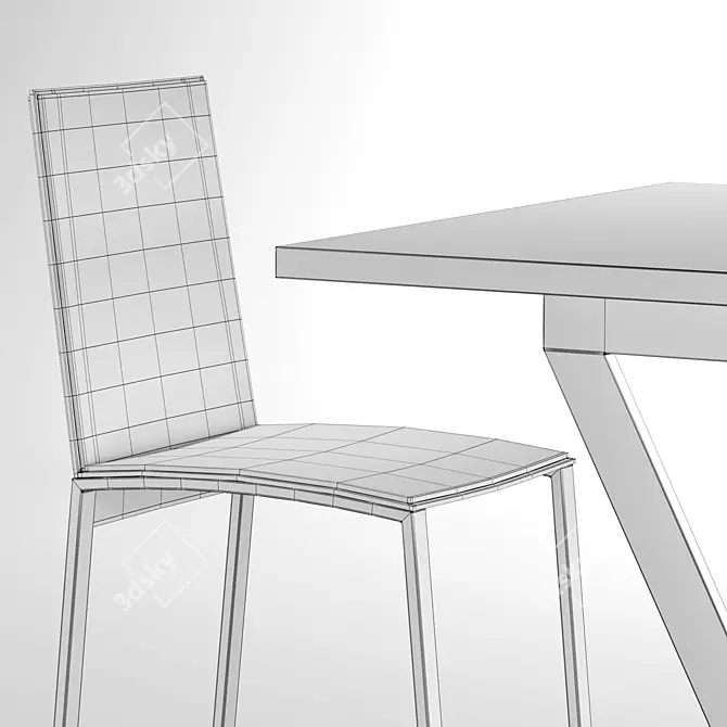 Incline Lube Table 3D model image 4