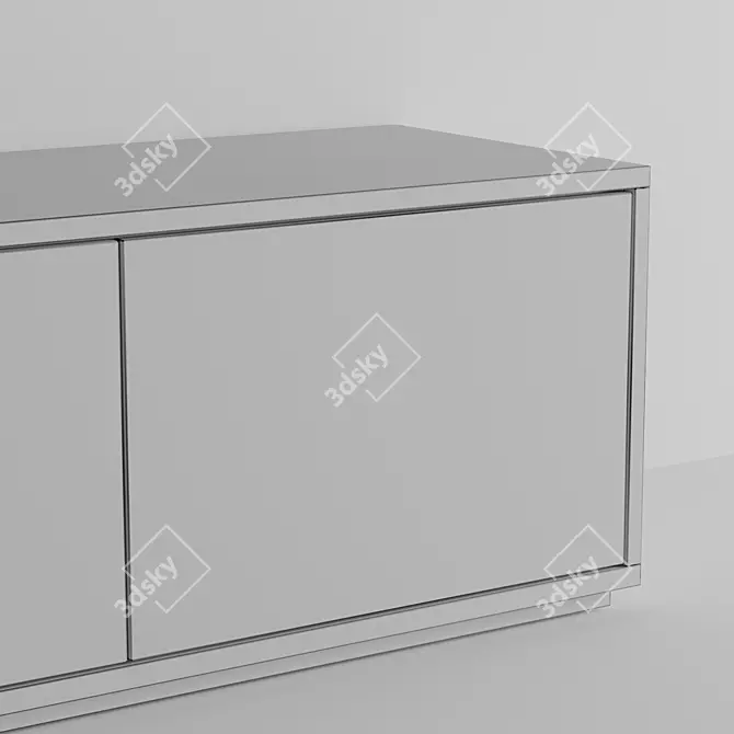 Versatile Pixel Cabinet Chest 3D model image 4