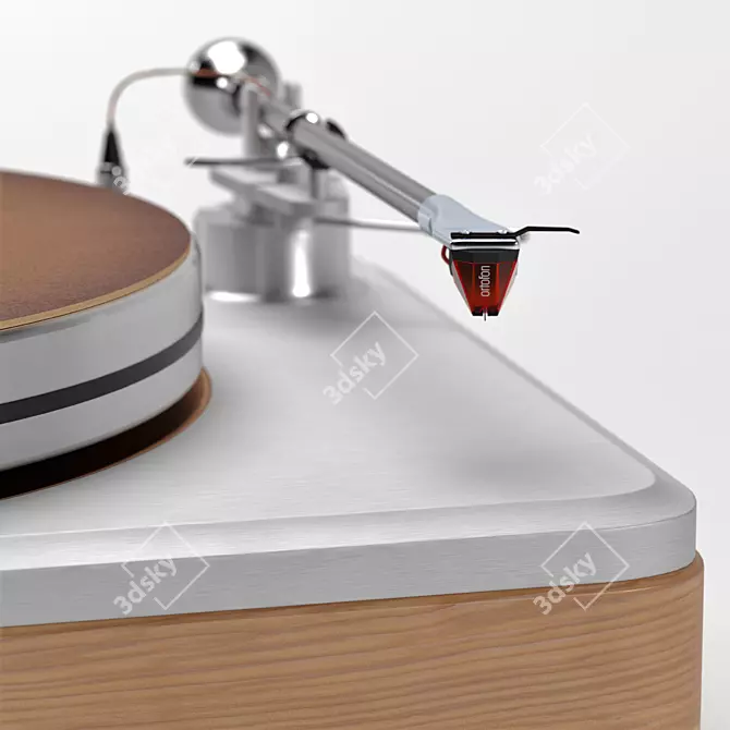 Premium Runwell Vinyl Player 3D model image 2