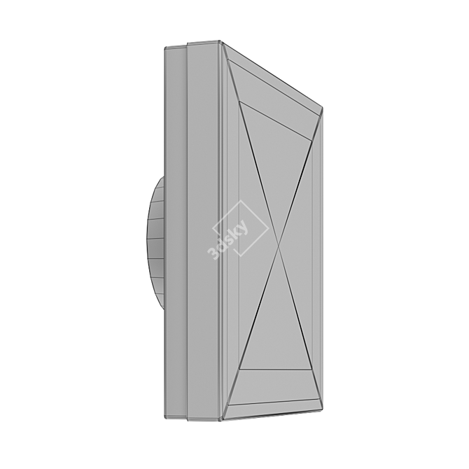 Mantra Bora Wall Lamp: Stylish Outdoor Lighting 3D model image 3