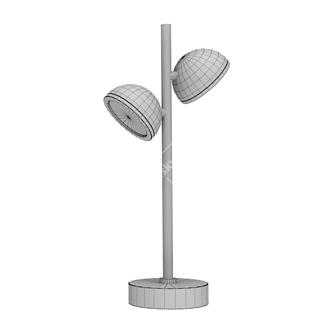 Everest Floor Lamp: Sleek Design, Powerful LED Lights 3D model image 3