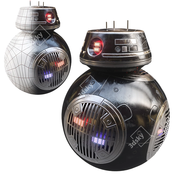 Galactic Droid Masterpiece 3D model image 1