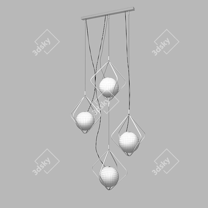 Brokis Cooper Pendant Chandelier 3D model image 3