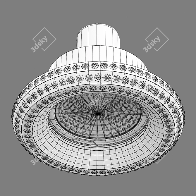 Miriade Lightstar: Sleek Recessed Spotlight 3D model image 3