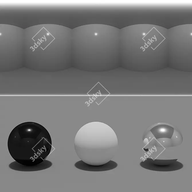 LightCube: High-Resolution Studio 3D model image 1