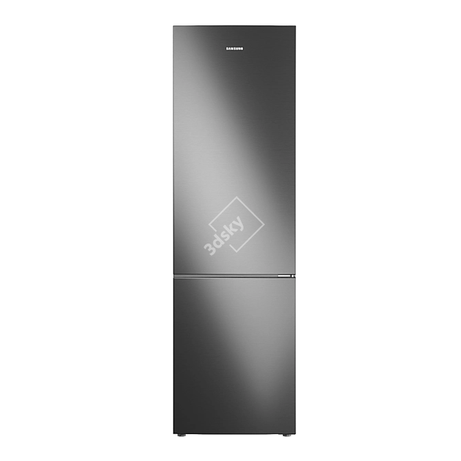 Samsung RB5000 RB37J5000B1 SpaceMax Fridge: Maximize Your Storage 3D model image 1