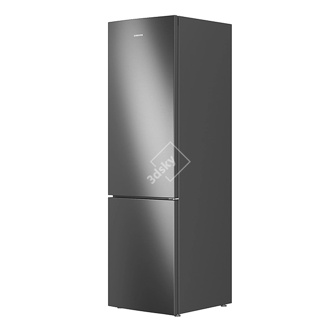 Samsung RB5000 RB37J5000B1 SpaceMax Fridge: Maximize Your Storage 3D model image 2