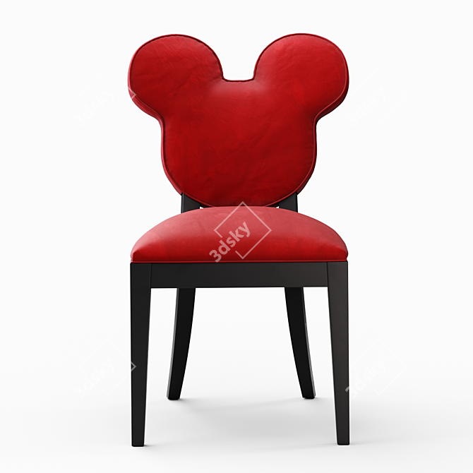 Mickey Mouse Luxury Everywhere Chair 3D model image 2