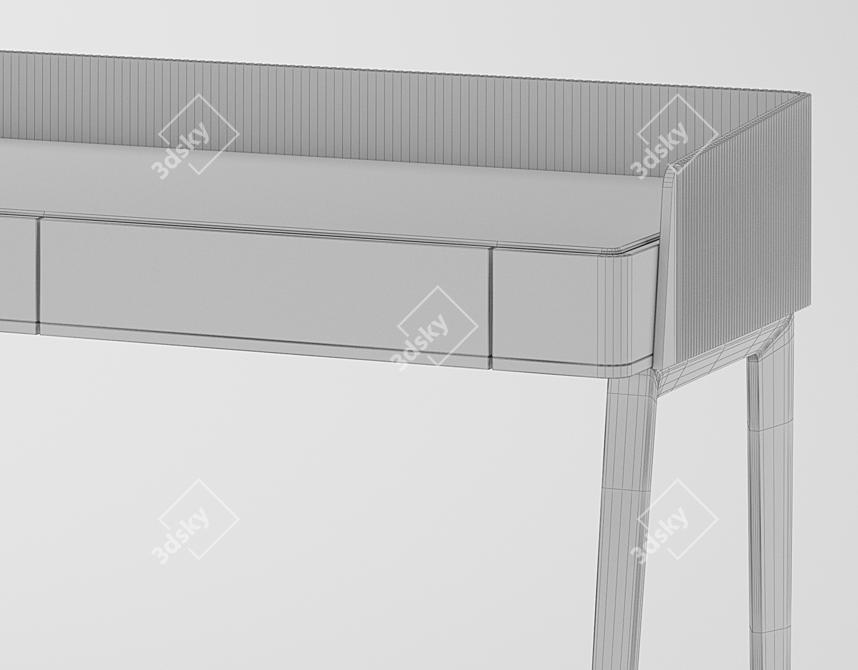 Gallotti & Radice Soho Writing Desk 3D model image 3