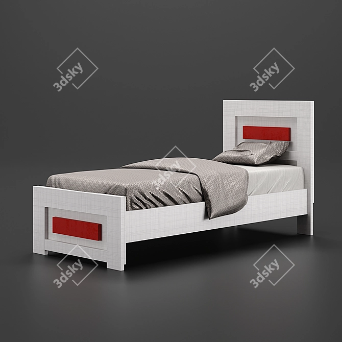 Complete Teen Room Set - Shenhav 3D model image 8