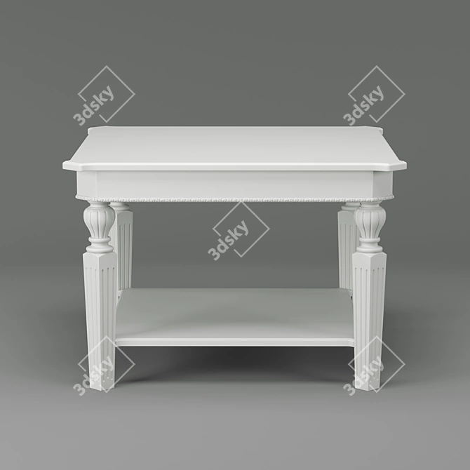 Elegant Sinone Coffee Table 3D model image 2