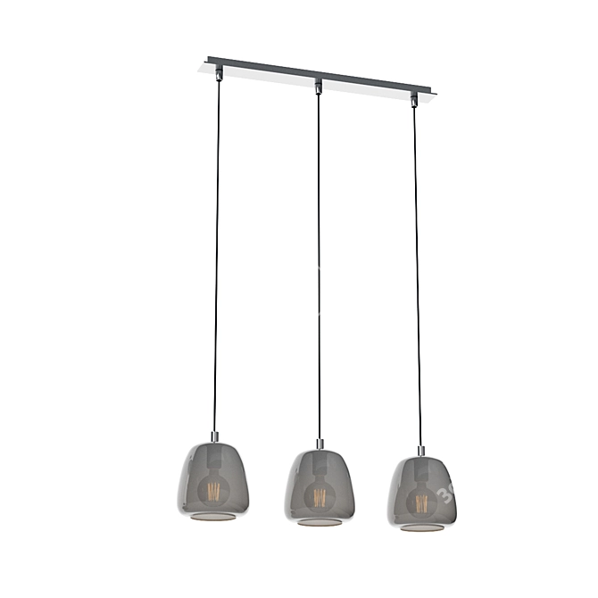 Elegant EGLO Albarino Pendant Lighting 3D model image 3