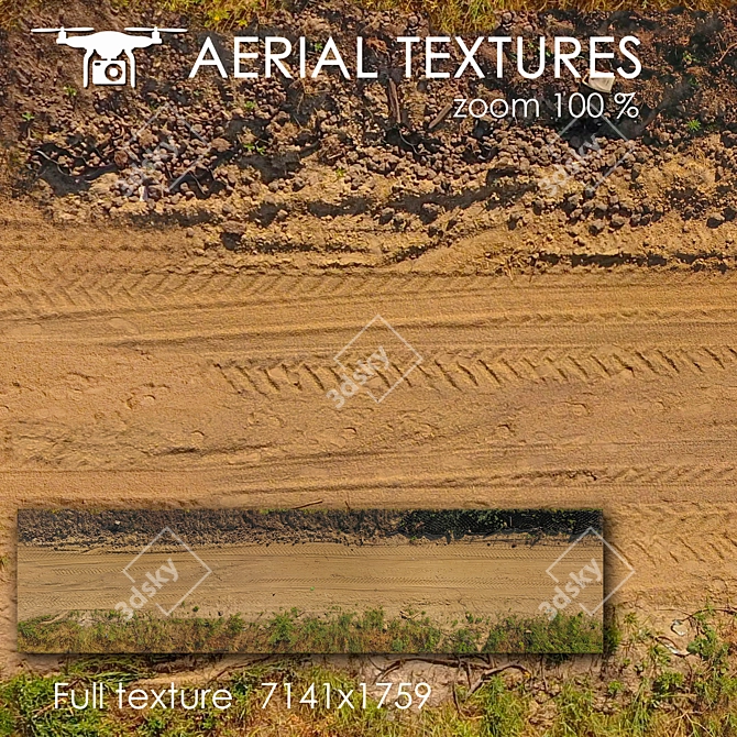 Dronescape: All-Terrain Texture 3D model image 1