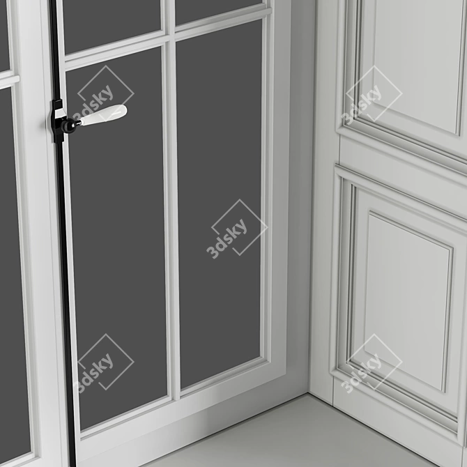 Elegant Timeless Window 3D model image 2