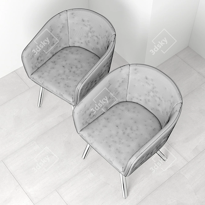 Modern Cabin Armchair by Johanson 3D model image 4