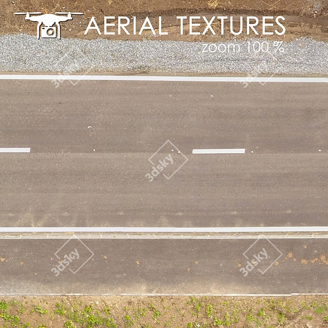 Aerial Terrain Texture 3D model image 2