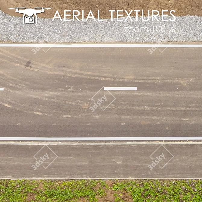 Aerial Terrain Texture 3D model image 4