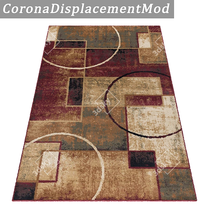 Versatile High-Quality Carpet Set 3D model image 4