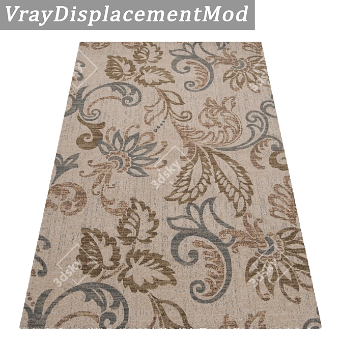 Title: Designer Carpets Collection 3D model image 3