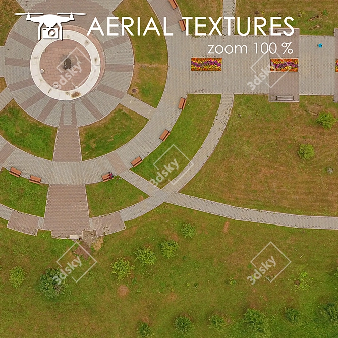 ParkZone 301 Aerial Texture 3D model image 5