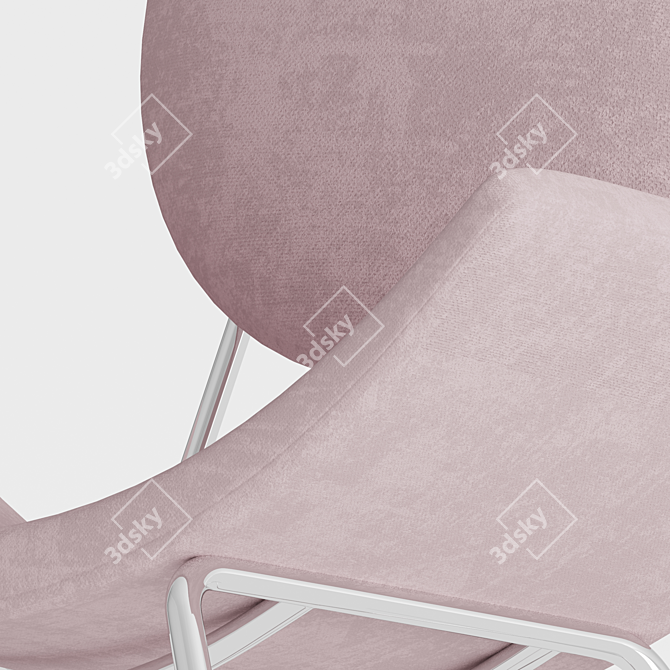 Sleek and Stylish Elroy Chair 3D model image 3