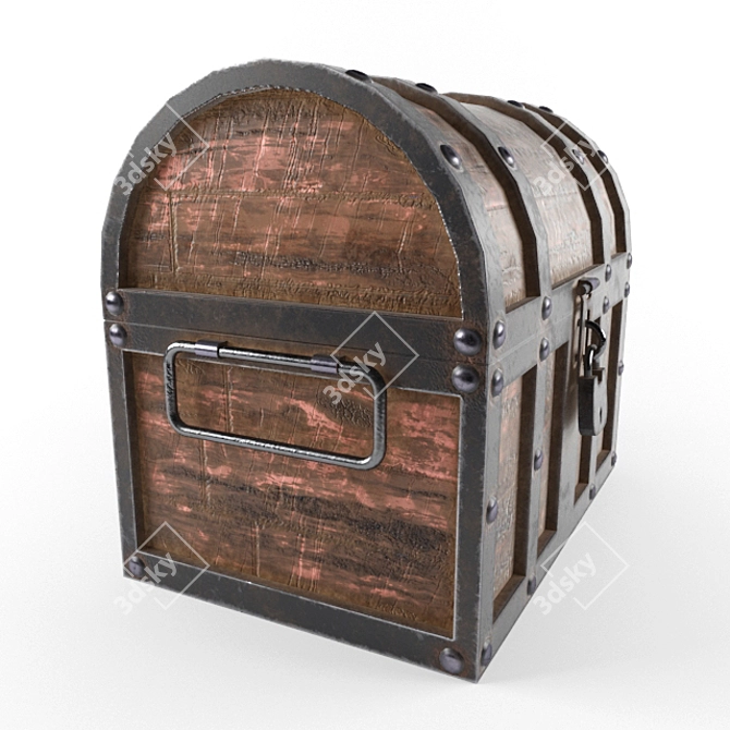 Minimalist Chest 3D model image 2