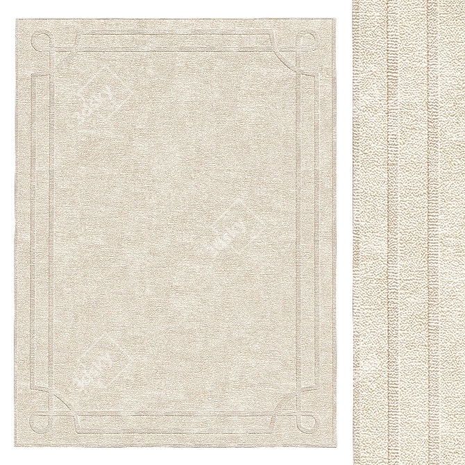 Longhi Luxe Carpet 3D model image 1