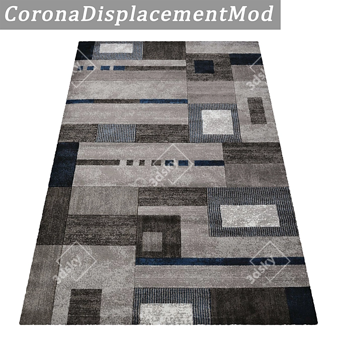 Luxury Carpet Set - High-Quality Textures 3D model image 4