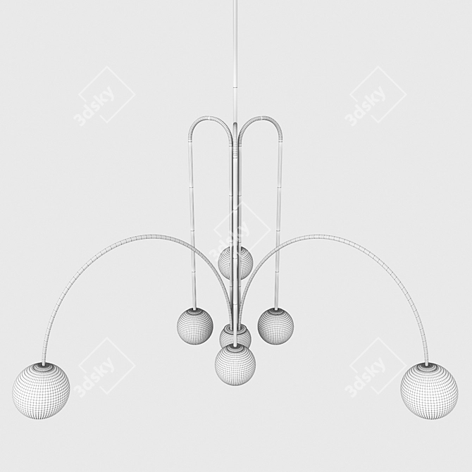 Grand Finale Chandelier: Fontana Amorosa 3D model image 5