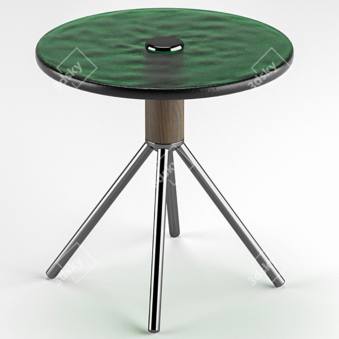 Modern Italian Porada Jelly Coffee Table 3D model image 2