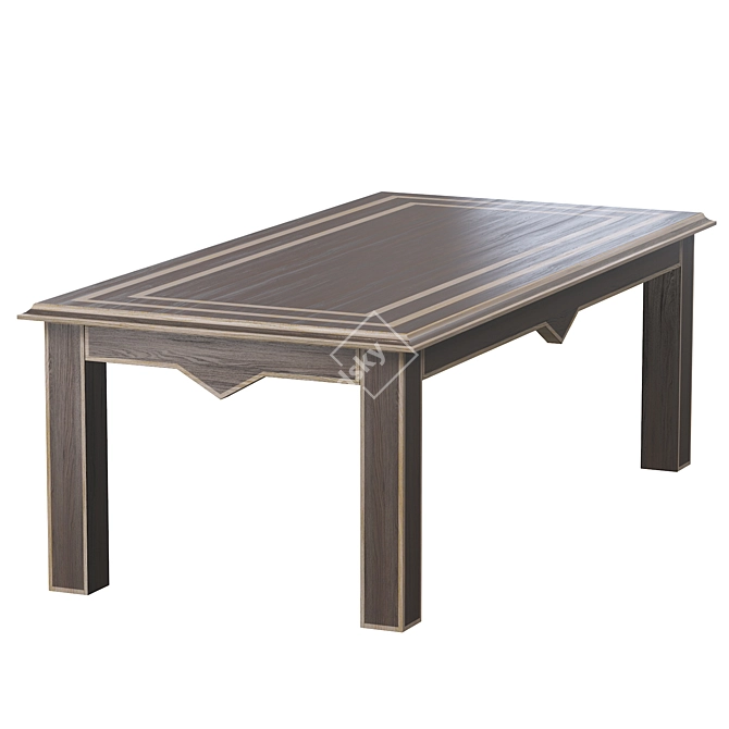 Arabic Style Tables | Unique Dimensions 3D model image 2