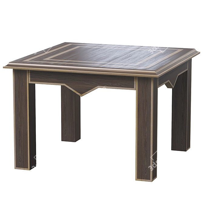 Arabic Style Tables | Unique Dimensions 3D model image 3