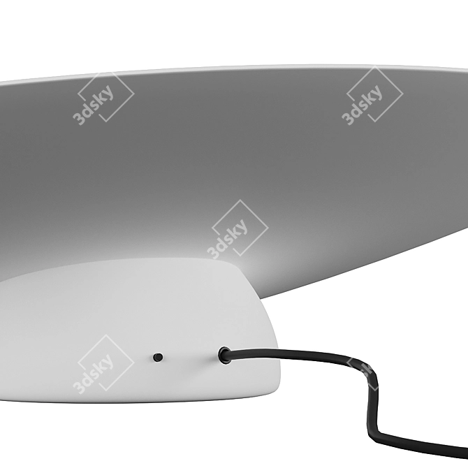 Elegant Illumination: VIBIA Musa Table Lamp 3D model image 3