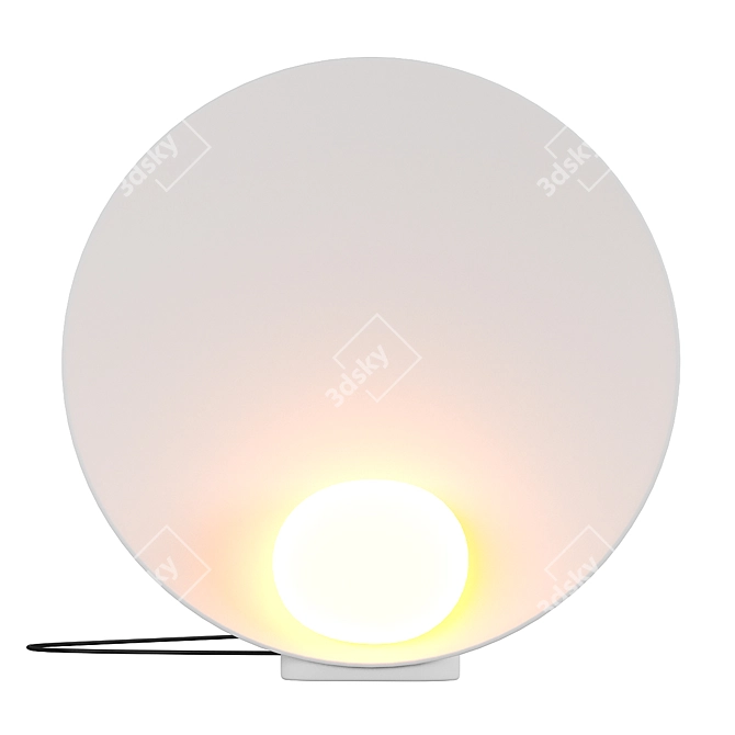 Elegant Illumination: VIBIA Musa Table Lamp 3D model image 4