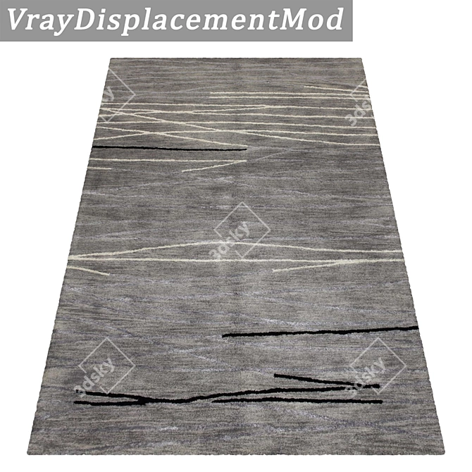 Luxury Carpet Set 638: High-Quality Textures 3D model image 3