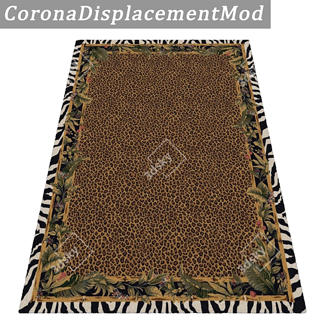 Title: Luxury Carpets Set 3D model image 4