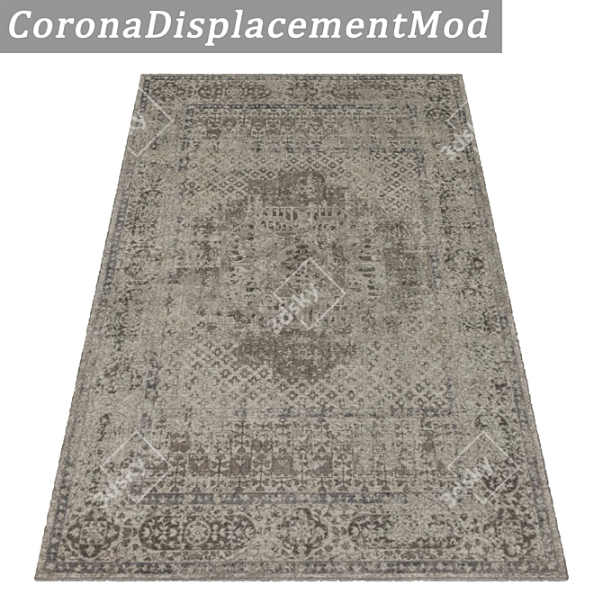 Luxury Carpets Set: High-Quality Textures 3D model image 4