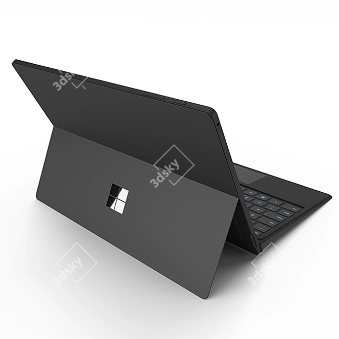  Sleek and Versatile Surface Pro 6 3D model image 2